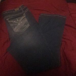 Bedazzled Boot Cut Jeans